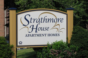 Strathmore House sign